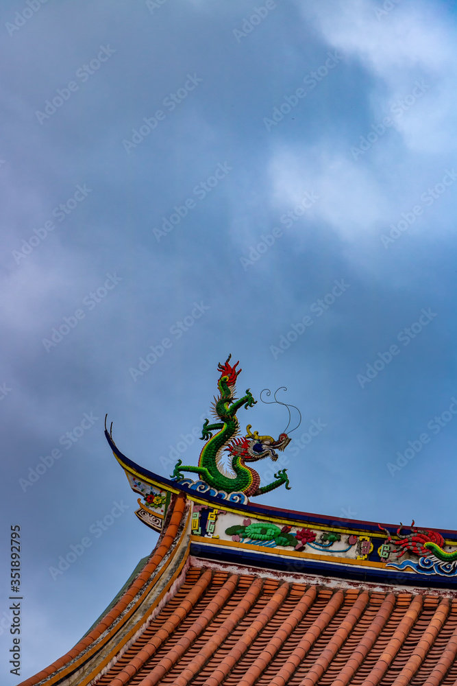 Fototapeta premium Quanzhou, China has a thousand year history of architectural culture.