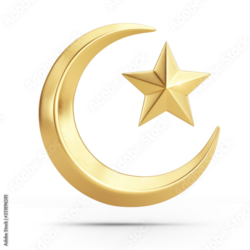Photography Islam golden symbol