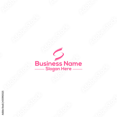 initial letter logo S  logo template 