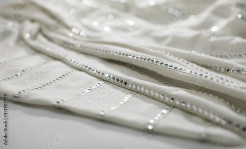 white texture fabric