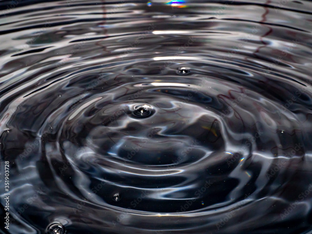 Water / water background is a transparent chemical substance, odorless ...