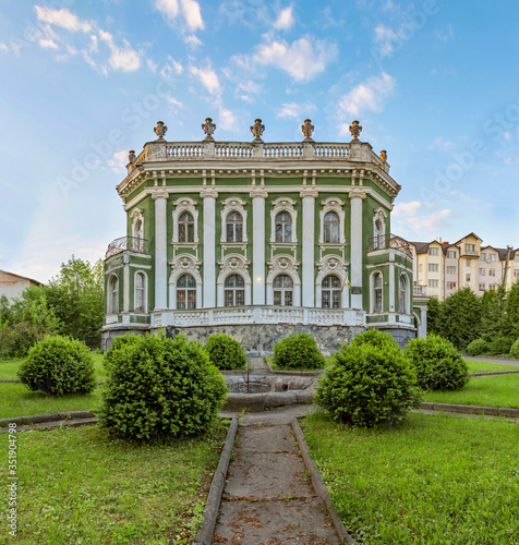 Villa Bianki - a memorial to the architecture of the XIX - early XX centuries in the style of the modern, Drohobych city, Lviv region, Ukraine
