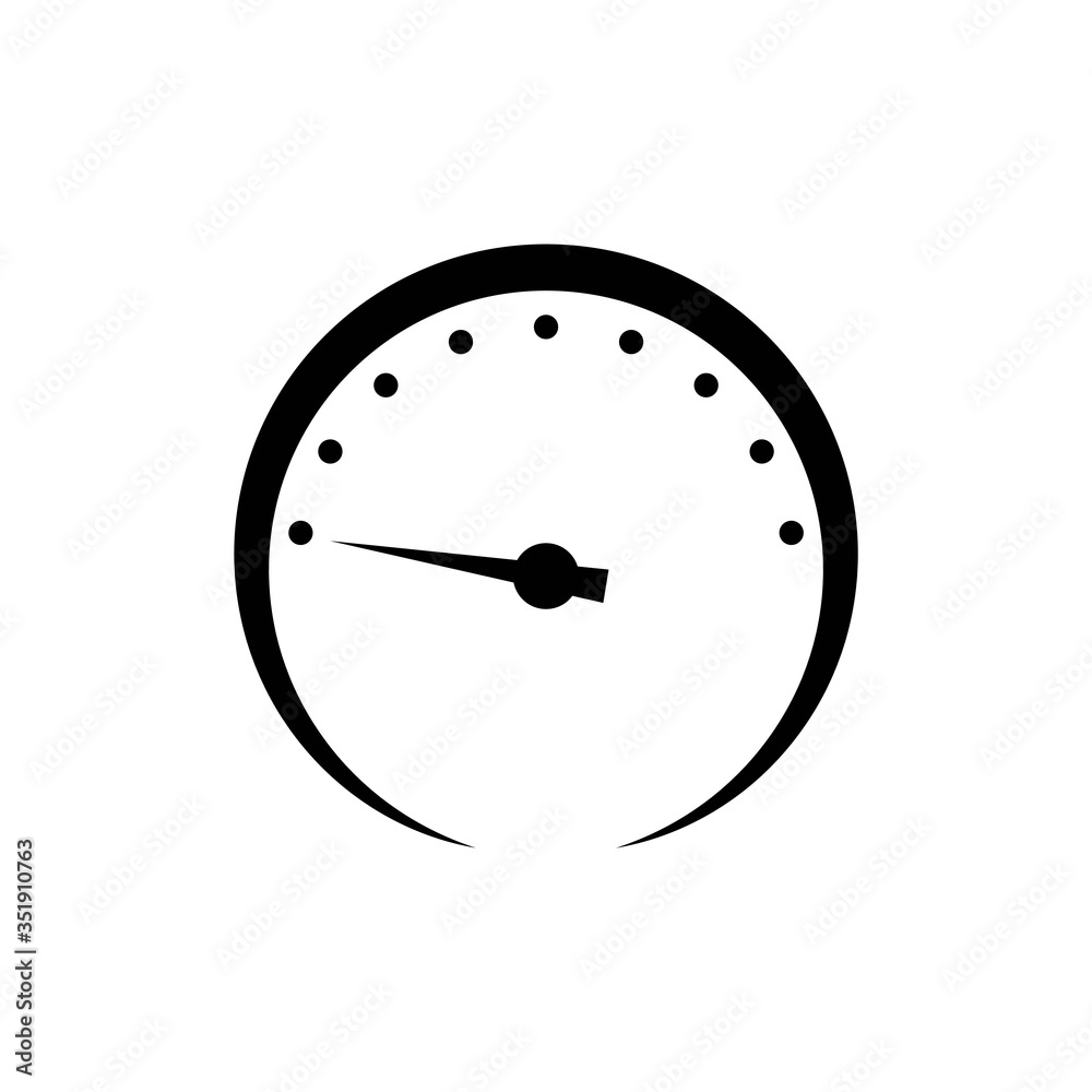Speedometer vector design template illustration Speedometer vector design template illustration