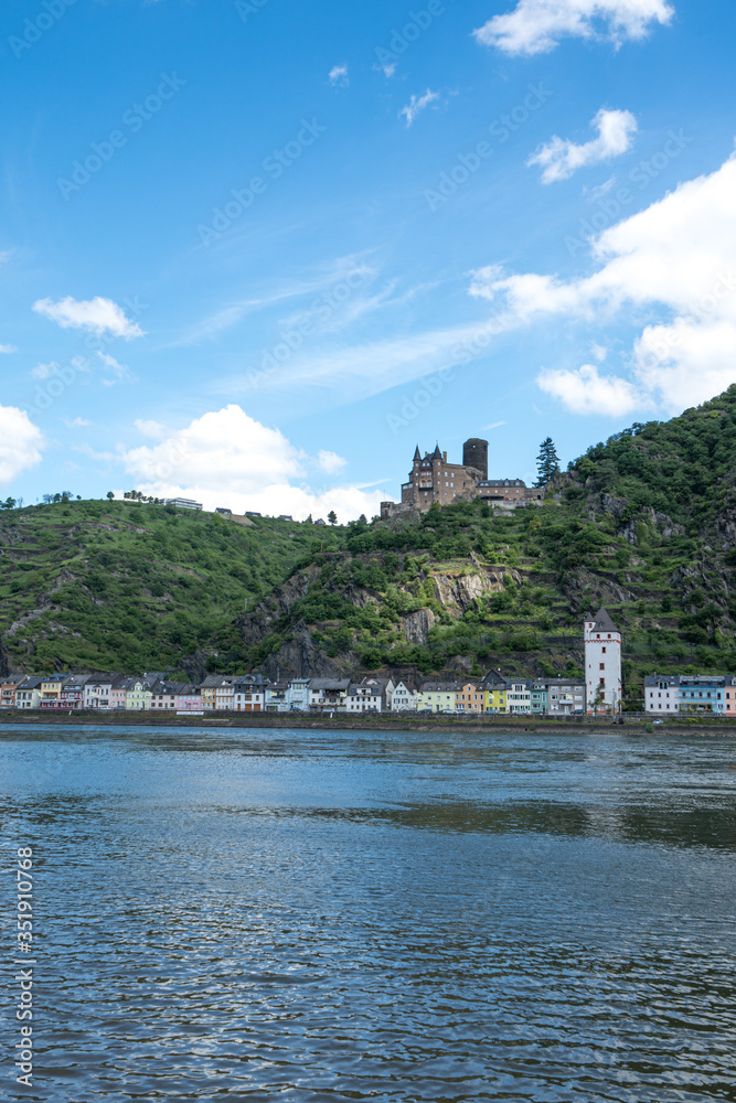 Der Rhein bei Sankt Goarshausen