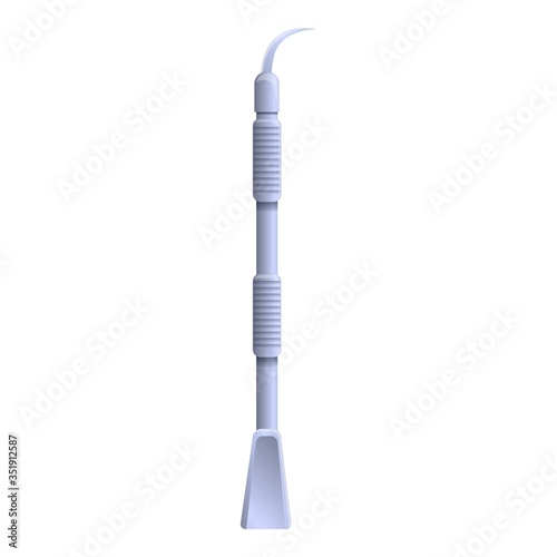 Manicure tool icon. Cartoon of manicure tool vector icon for web design isolated on white background