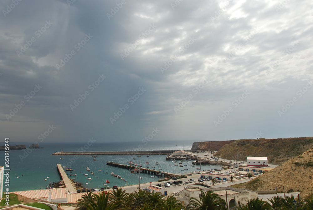 storm clouds over the sea storm clouds over the sea