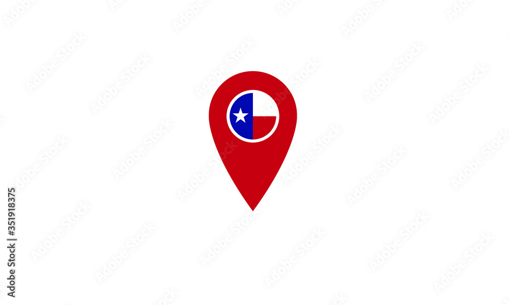 Texas Location pin map navigation label symbol Texas Location pin map navigation label symbol