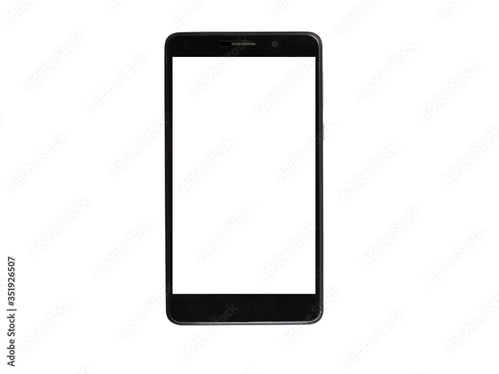 black Telephone isolated white background black Telephone isolated white background