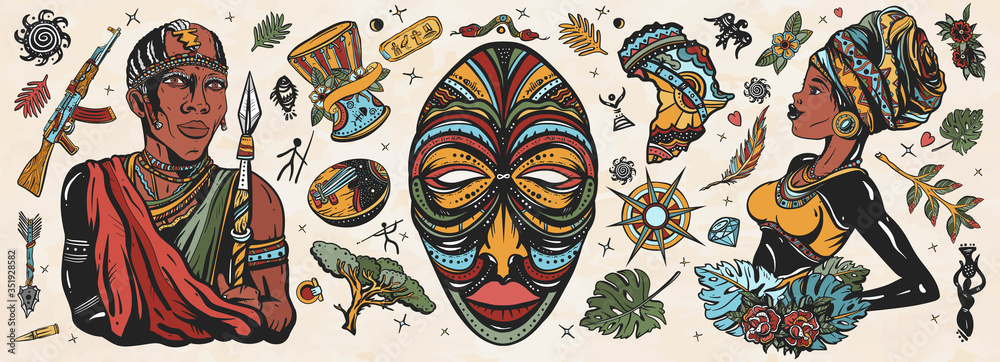 Ancient African Tattoos to ModernDay Tattoos