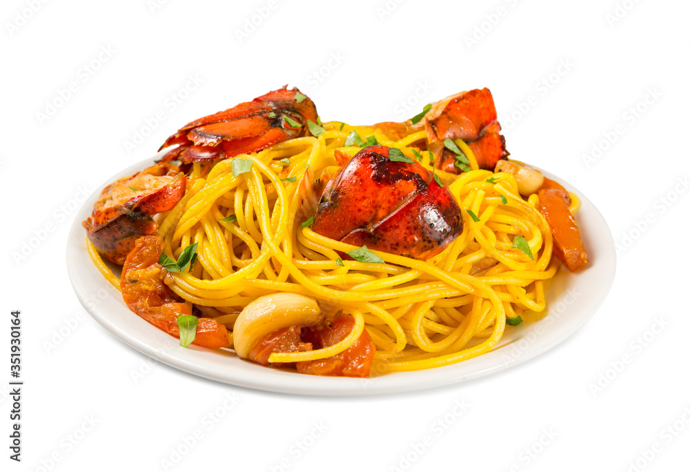 Spaghetti con bogavante Spaghetti con bogavante