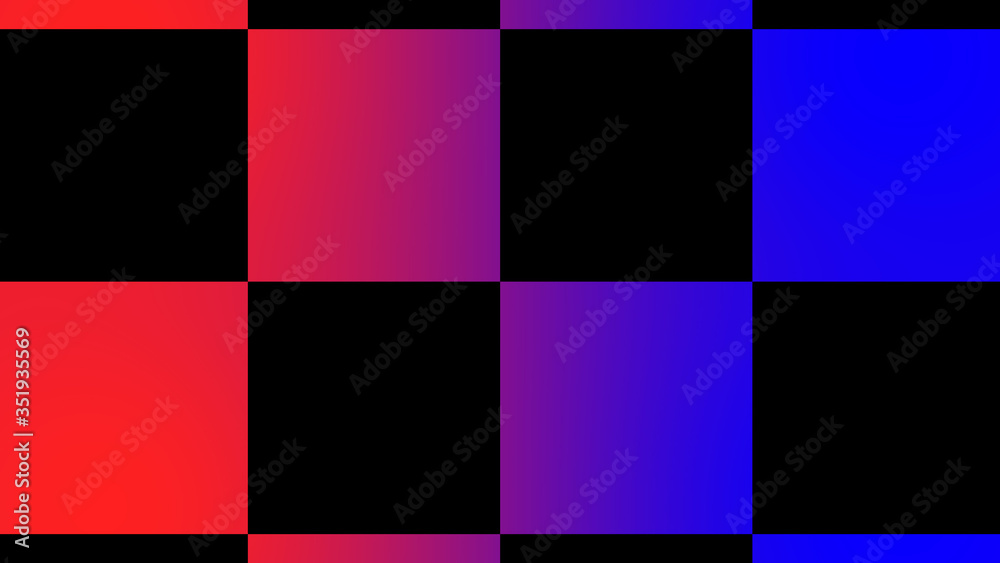 New red & blue checker board abstract background,Chess board