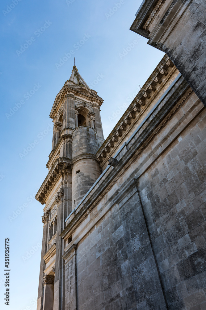 Saints Cosmas and Damian church. Alberobello, Italy 