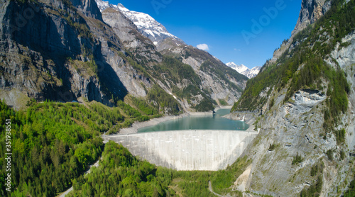 Obraz w ramie Stausee Schweiz