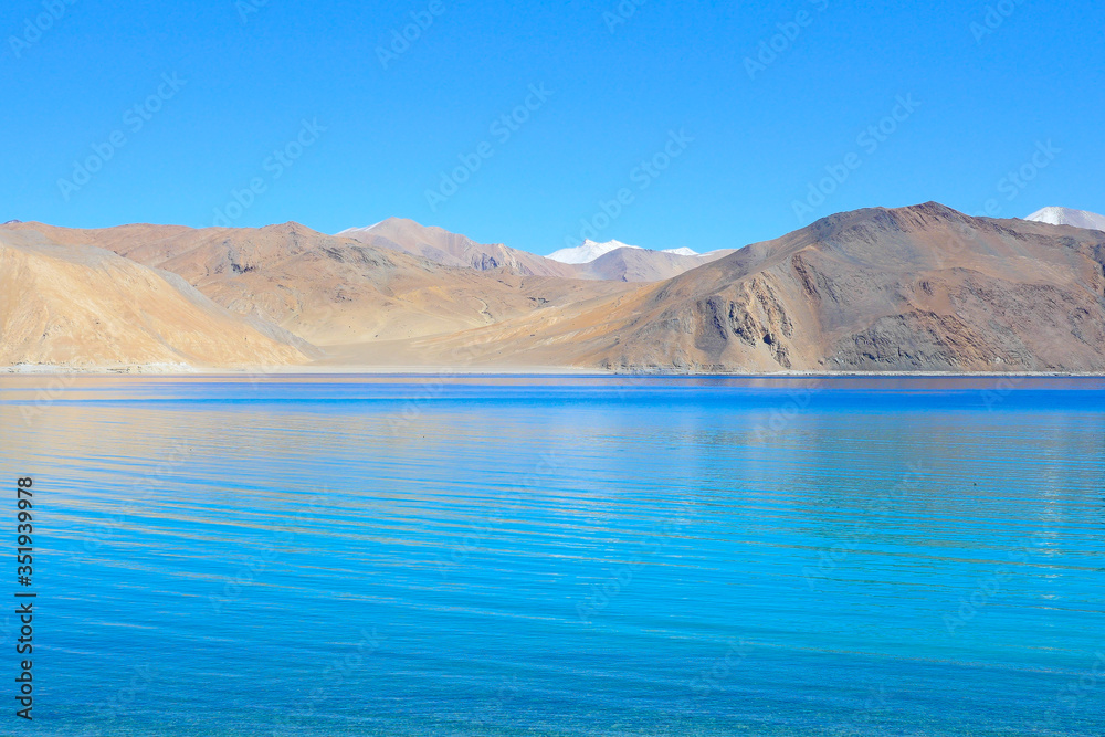 Pangong lake  in Ladakh, India.