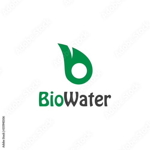 Bio water Logo Vector