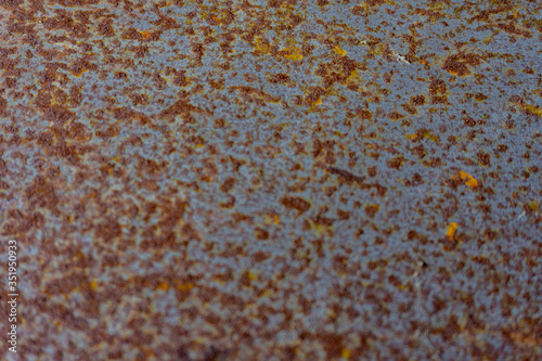 oxide texture on iron surface photo