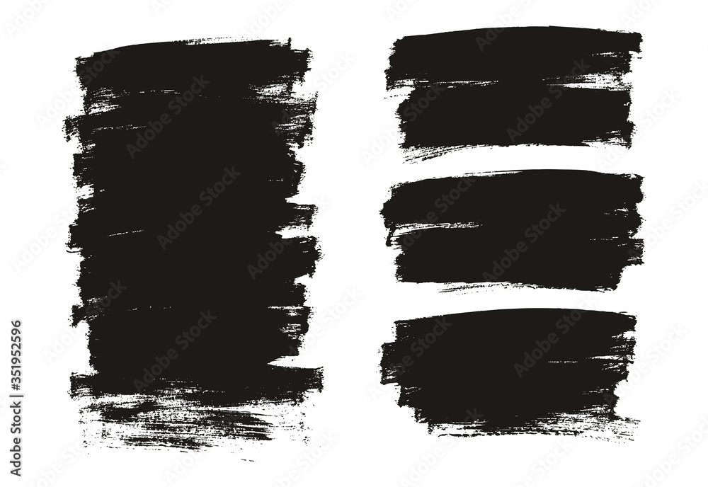 Flat Paint Brush Thin Full Background High Detail Abstract Vector Background Mix Set Flat Paint Brush Thin Full Background High Detail Abstract Vector Background Mix Set