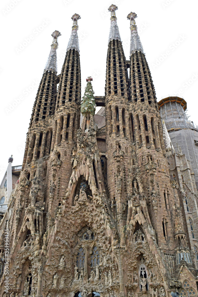 

La Sagrada Familia en Barcelona Cataluña España