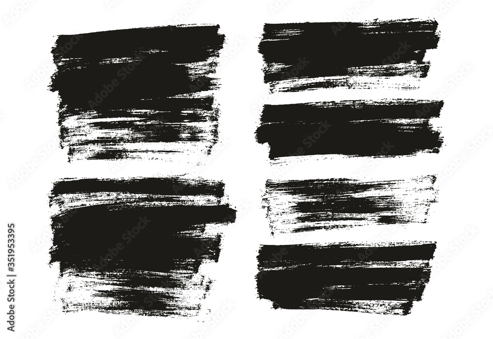 Flat Paint Brush Thin Full Background High Detail Abstract Vector Background Mix Set Flat Paint Brush Thin Full Background High Detail Abstract Vector Background Mix Set