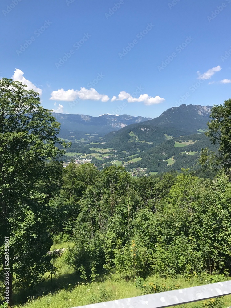 Valley views in southern Germany: Berchtesgaden
