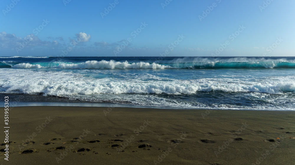 Vague sur l'océan