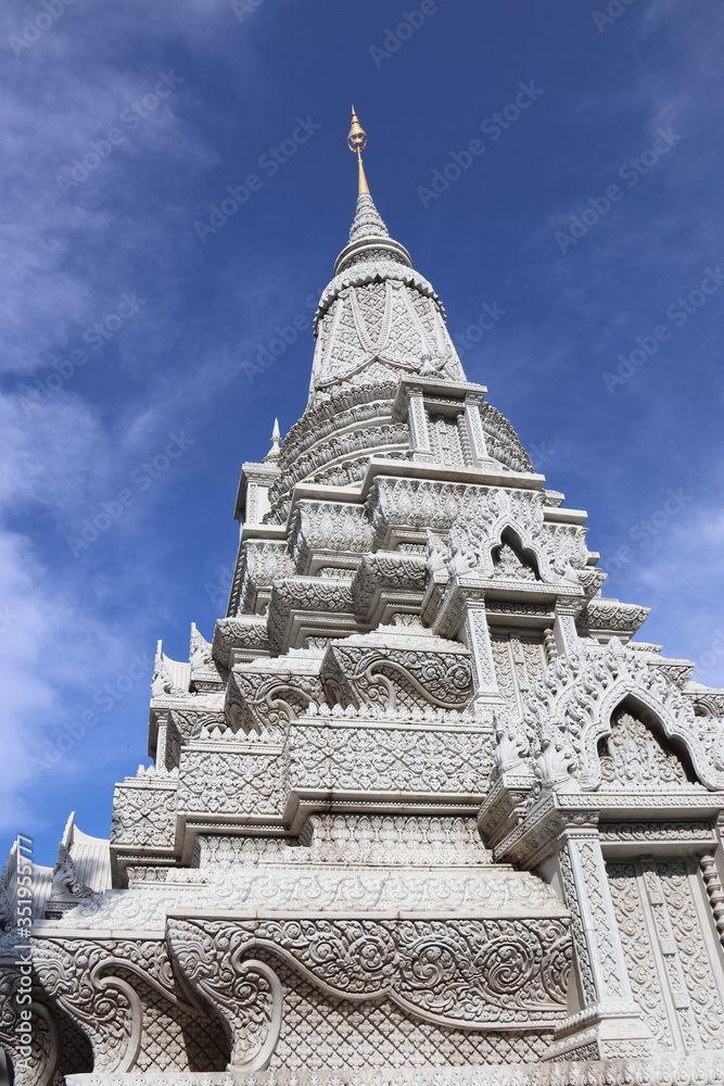 Fototapeta premium Palais royal à Phnom Penh, Cambodge