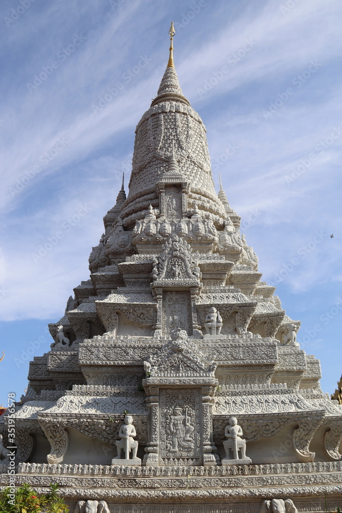 Fototapeta premium Palais royal à Phnom Penh, Cambodge