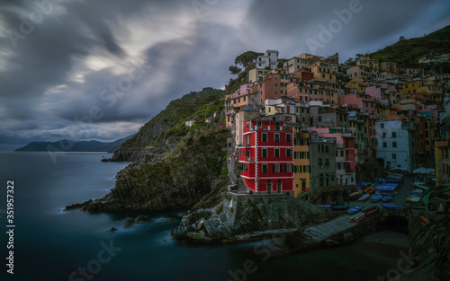 Cinque Terre towns in Italy