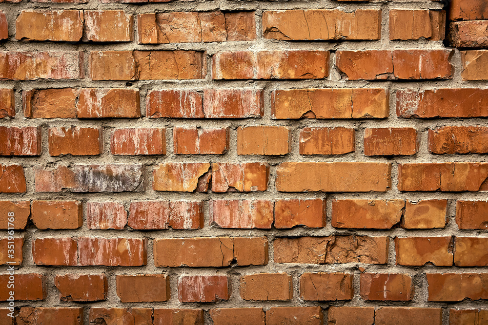 Obraz premium Background of brick wall texture.