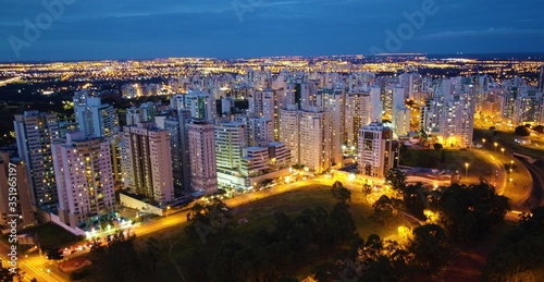 Brasília - Aguas Claras Neighborhooh - Brazil - Aerial Drone Shots photo