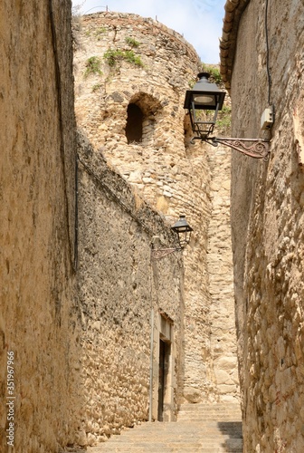 Jewish alley in Girona, Spain