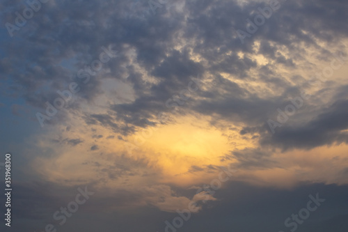 clouds at sunset © ric