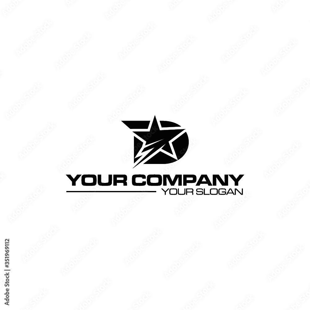 d star logo design d star logo design