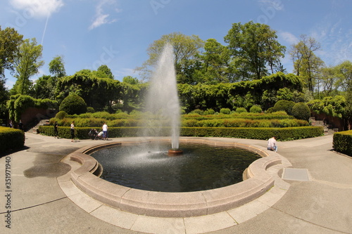fountain in the park