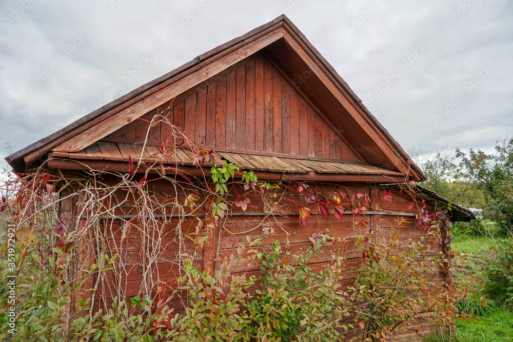 Obraz premium old wooden house
