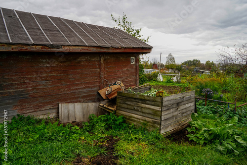 old wooden house