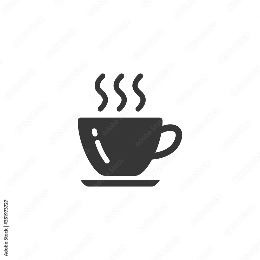 Tea Cup Icon Vector Illustration. Coffe Cup Icon Tea Cup Icon Vector Illustration. Coffe Cup Icon