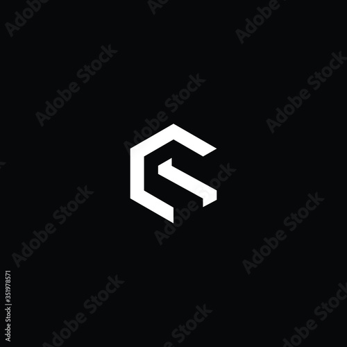 Professional Innovative Initial SC logo and CS logo. Letter CS SC Minimal elegant Monogram. Premium Business Artistic Alphabet symbol and sign