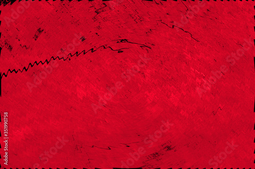 Red blurred background. Red background with small waves.