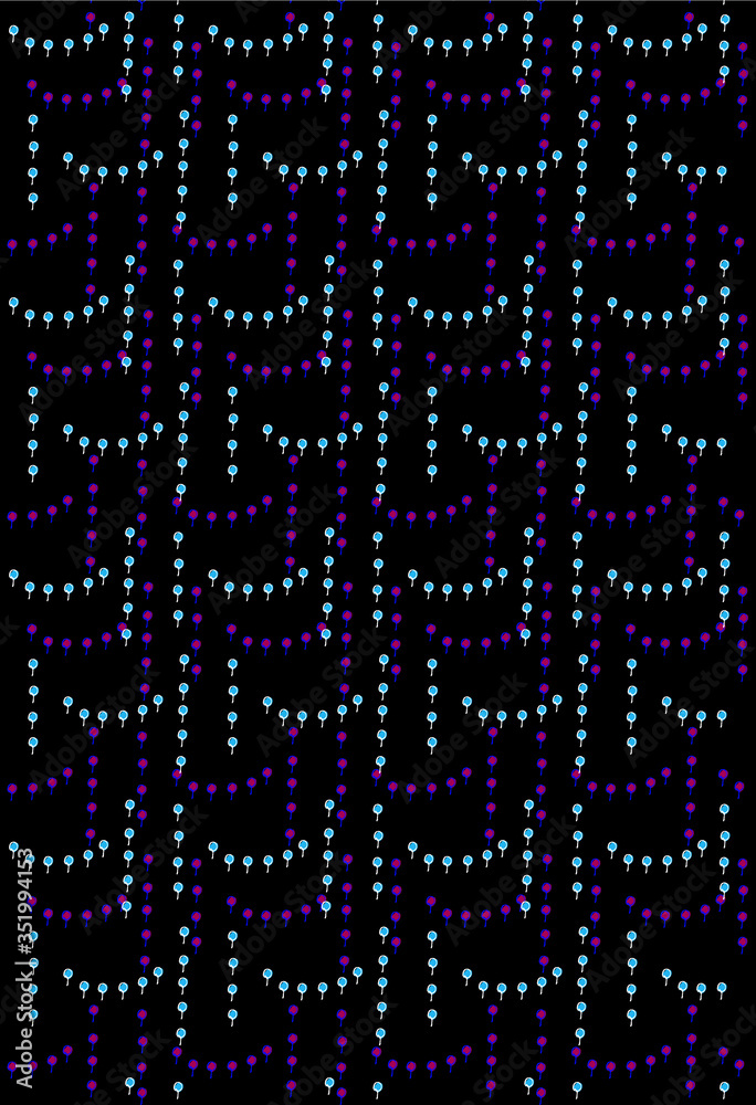 Elagance mix object pattern with color backgound Elagance mix object pattern with color backgound