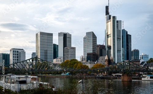 Skyscraper in the city of Frankfurt