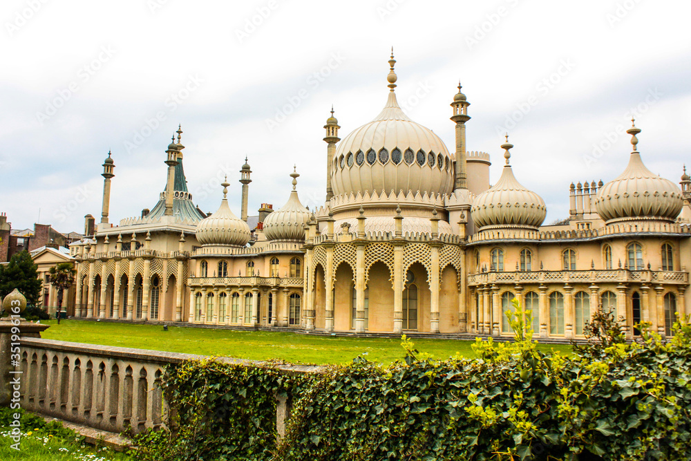 Brighton's Royal Pavilion, Grade I listed former royal residence.