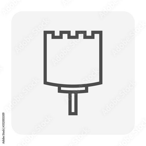 hole saw icon