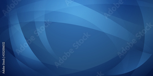AbstAbstract background made of curved lines in light blue colors