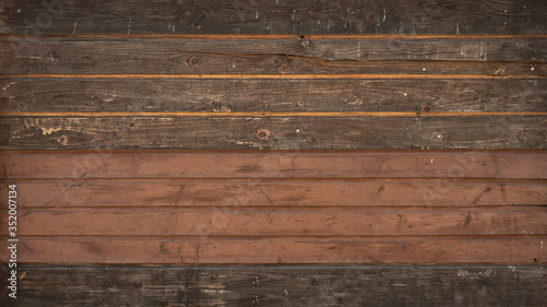 old brown rustic dark grunge wooden texture - wood background banner 