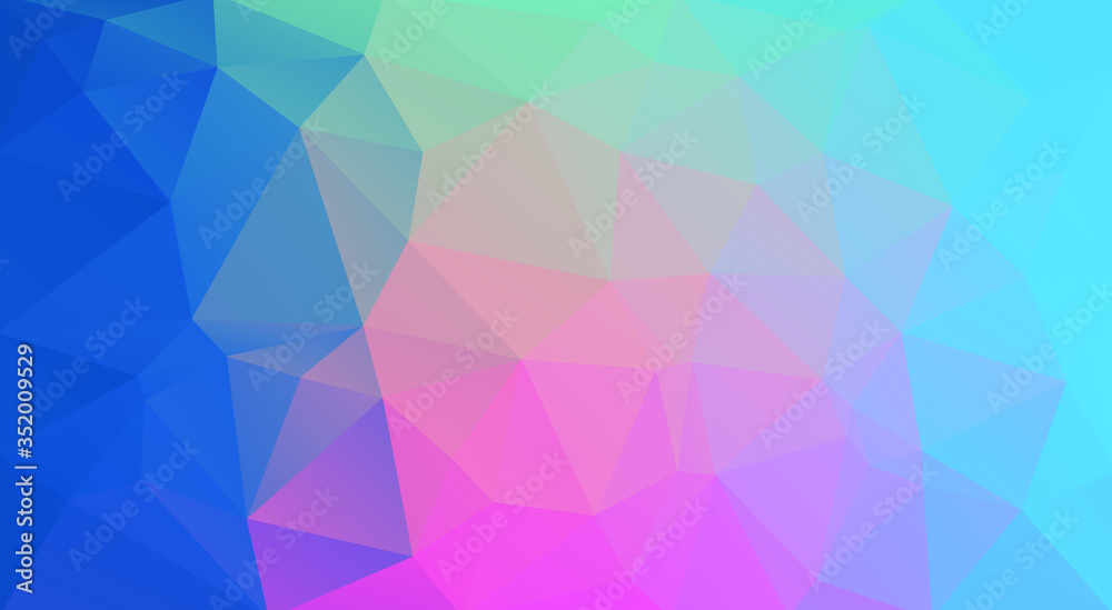 Obraz premium multicolor horizontal triangle background for you design