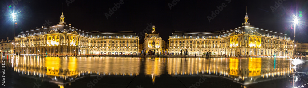 Place de la Bourse in Bordeaux