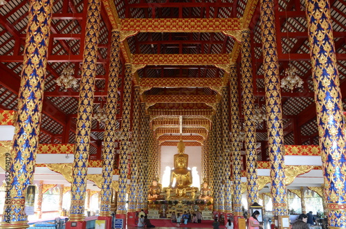 Sala Kan Prian at Wat Suan Dok in Chiang Mai