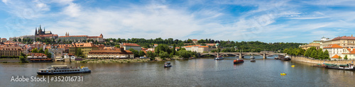 Panoramic view of Prague