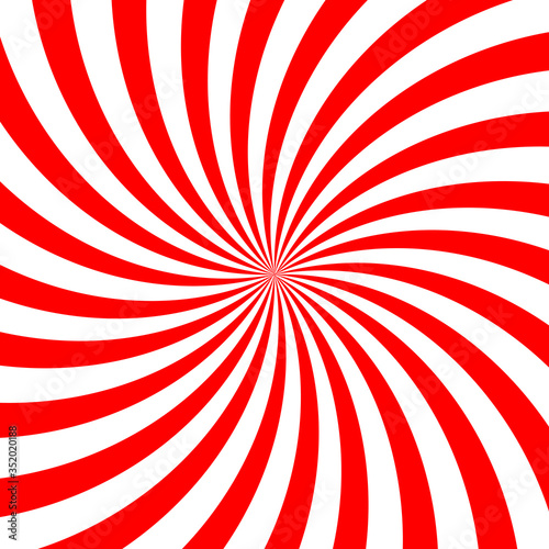 Red swirl background  poster design template  vector illustration